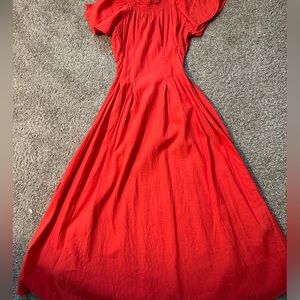 Zara Red Dress